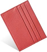 URAQT Credit Card Holder Wallet, RFID Blocking Leather Ultra Slim Wallet, Thin Minimalist Credit ...