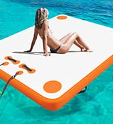 VOFiTNY Inflatable Floating Dock Swim