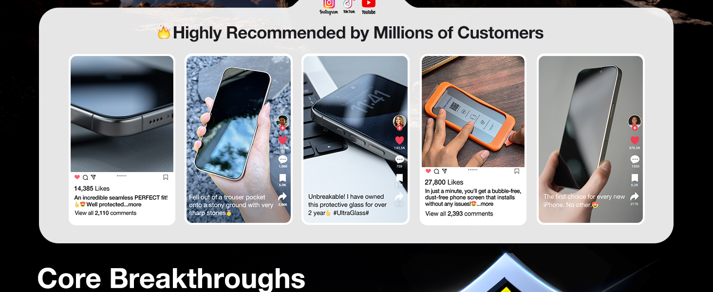 iPhone 14 pro tempered glass protector