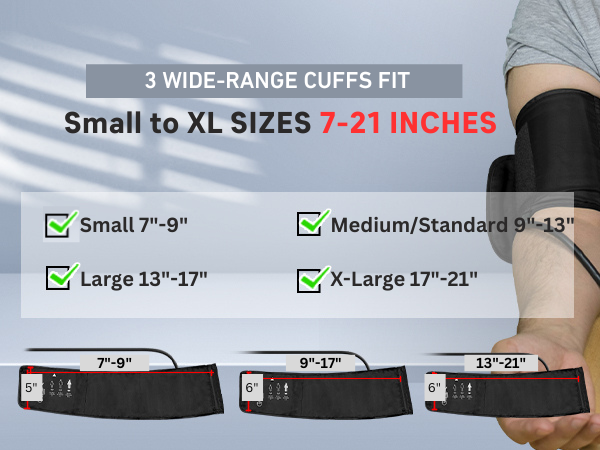 3 Wide-range Cuffs