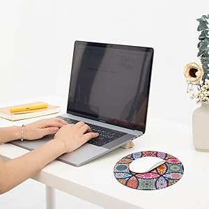 Mouse pad round