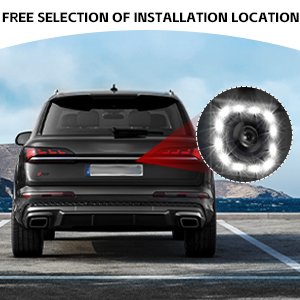 12 super bright LEDs greatly improve night vision.