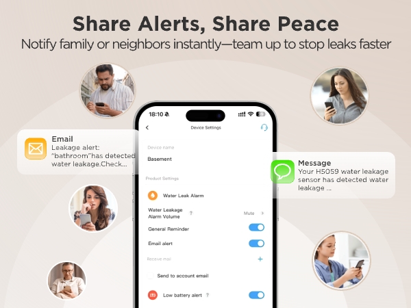 water alarm leak detector