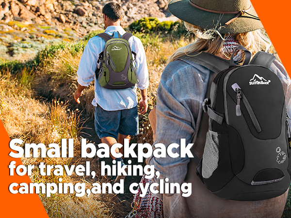 small hiking backpack