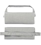 Enipate Outdoor Chaise Lounge Head Pillow, Pack of 2 Water Resistant Headrest Pillows with Elasti...