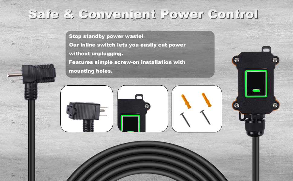 Energy_Saving_Power_Switch #Kill_Switch_Extension_Cord #No_Unplug_Convenience