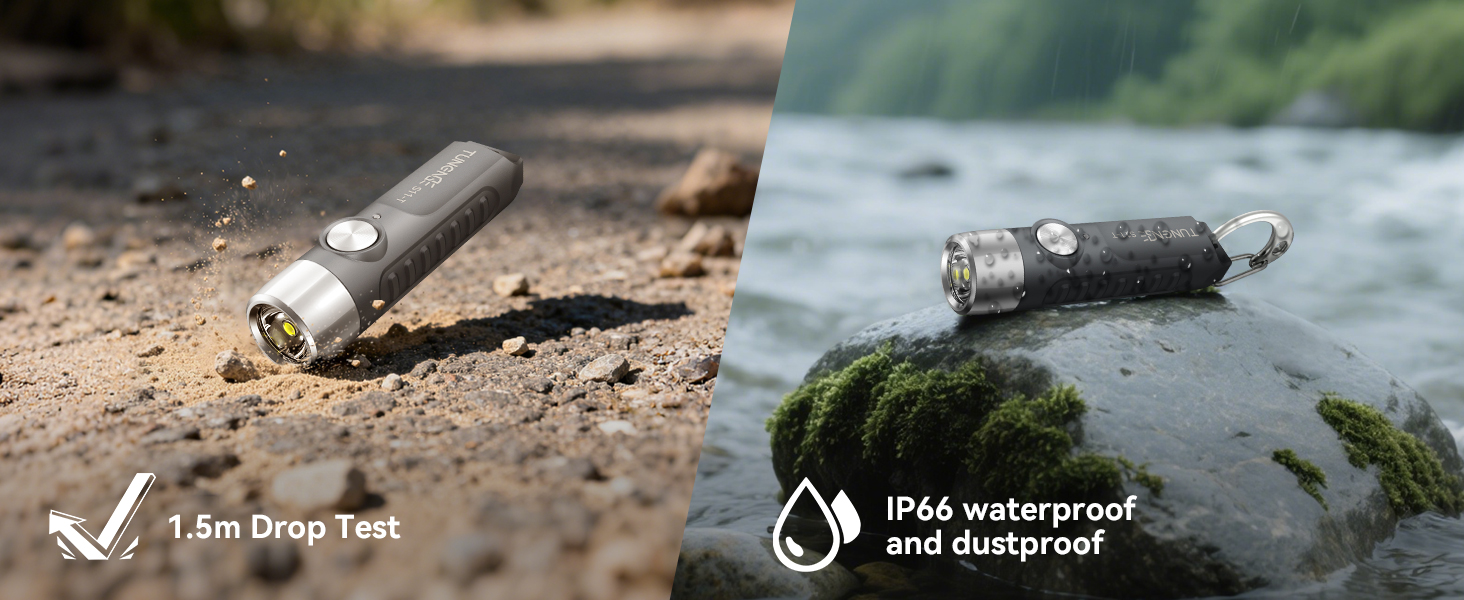 Waterproof flashlight
