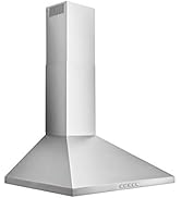 Broan-NuTone BWP1304SS Chimney Range Hood, 30-Inch, Stainless Steel