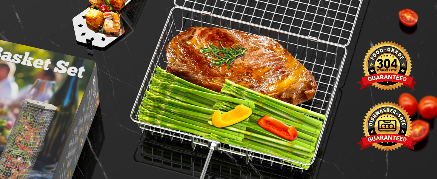 Grill Basket Set