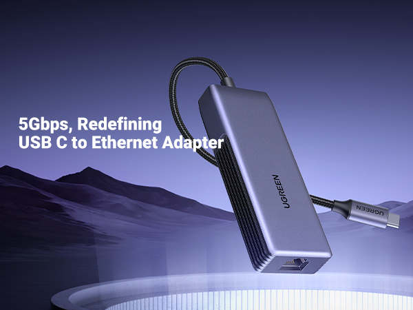 USB C to Ethernet Adapter