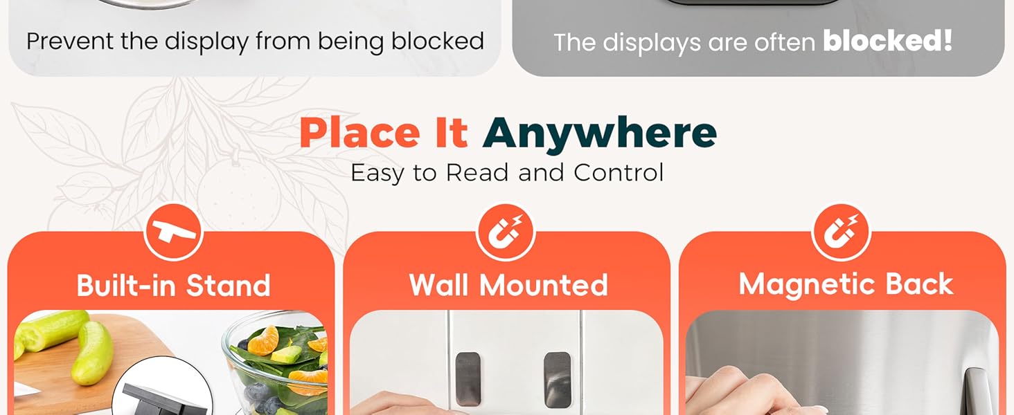 Atogou Upgraded Wireless Food Scale