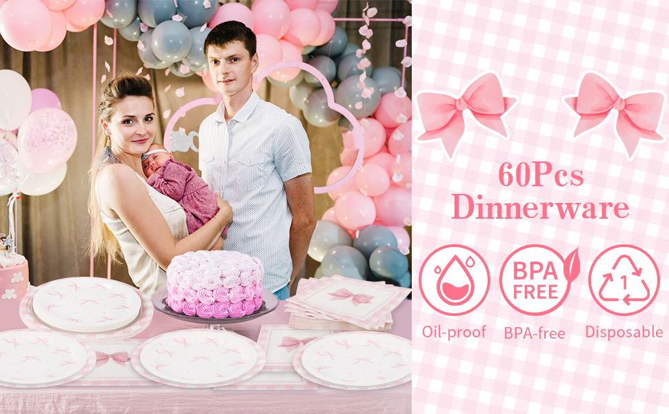 bow party decorations