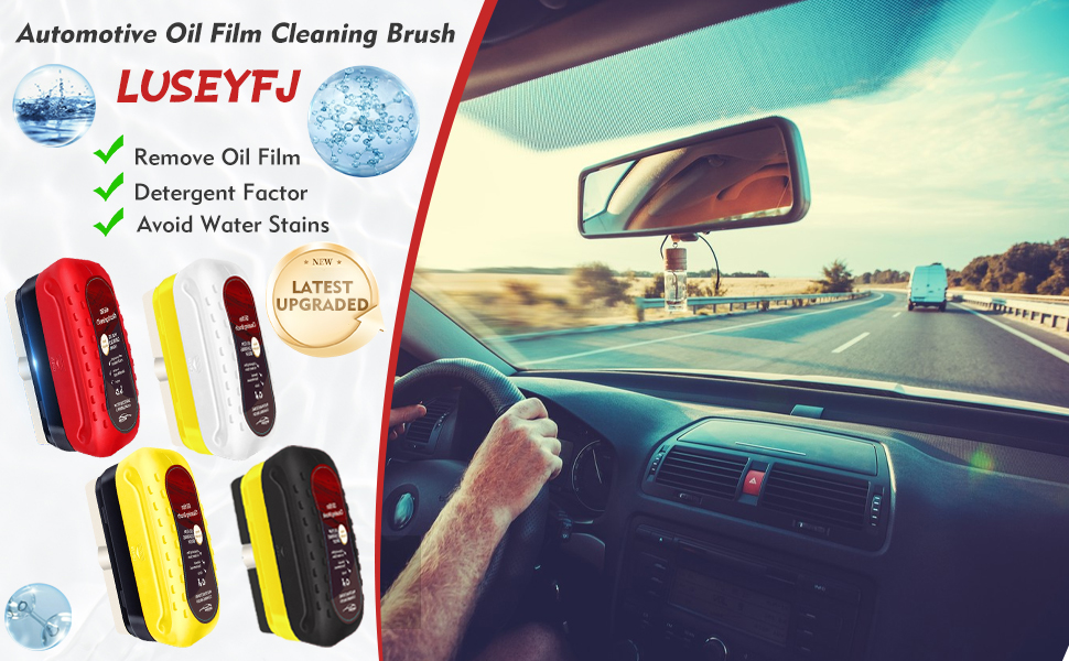 Automotive Oil Film Cleaning Brush