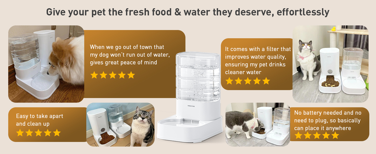 dog water bowl dispenser