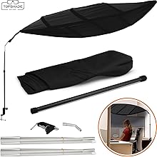 TopShade Laptop Shade - Outdoor work with glare protection
