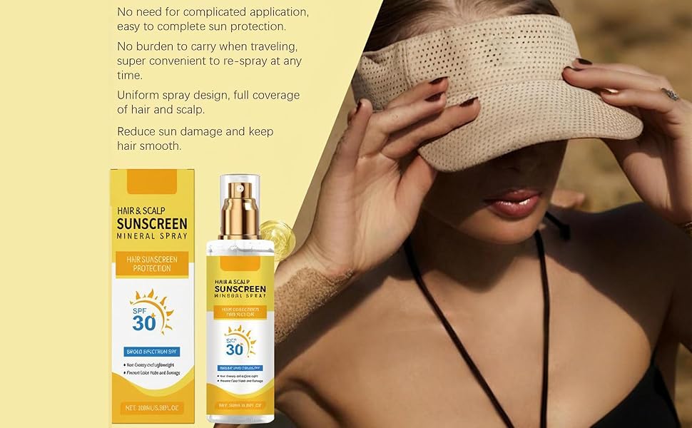 Ultimate Hair &amp;amp; Scalp Sunscreen Spray SPF 30
