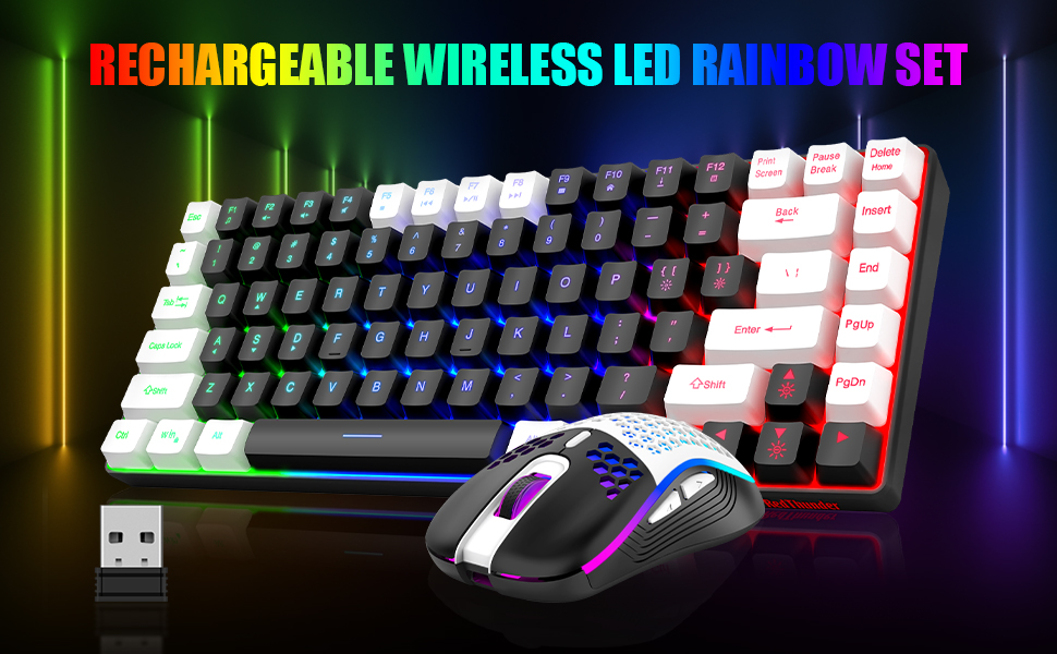 wireless gaming keyboard and mouse