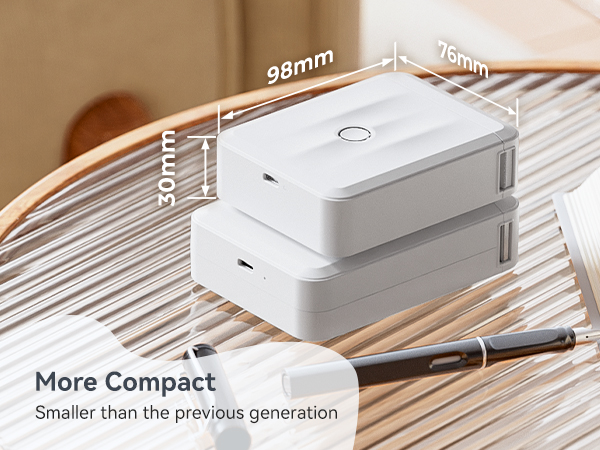 NIIMBOT D110 Upgraded Version Mini Label Maker Machine with Tape