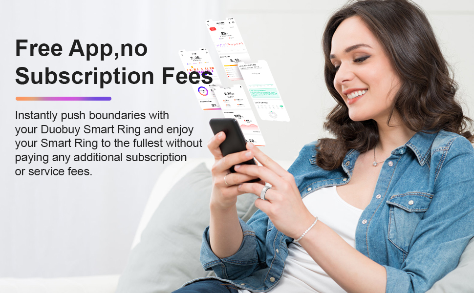 JIANVNUI Sleep Tracker Ring