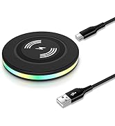15W Samsung Wireless Charger Fast Charging for Samsung Galaxy S24 S23 Ultra S22+ S21 S20 FE S10 S...