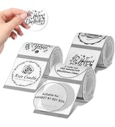 NIIMBOT Labels 3 Rolls Set for B1/B21/B31 Sticker Printer, 50x50mm (1.97'' x 1.97'') 150 Labels/R...