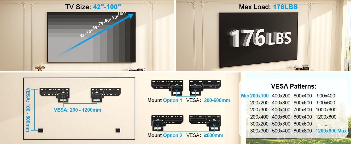 75 inch tv wall mount