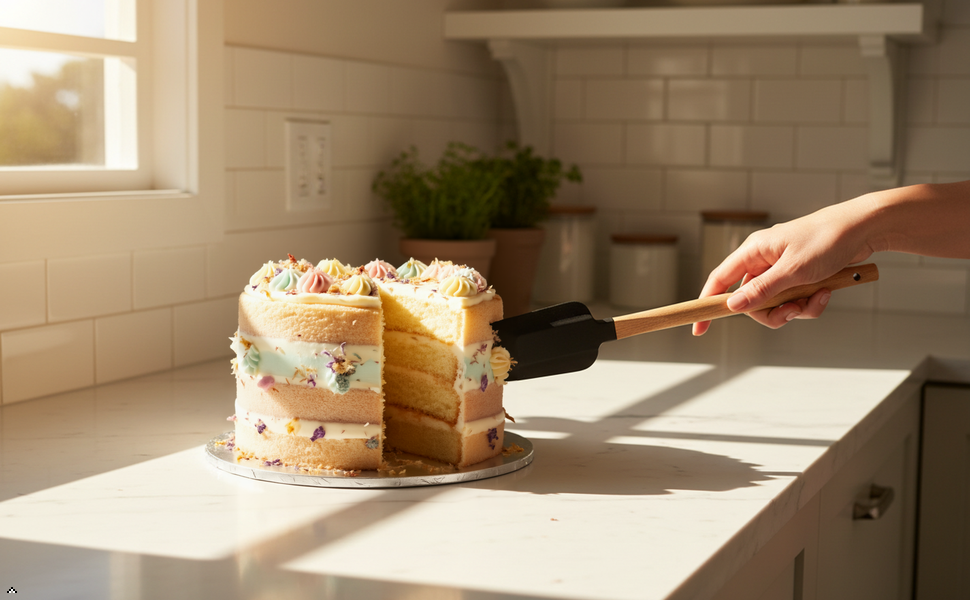 Scenes of cutting cake