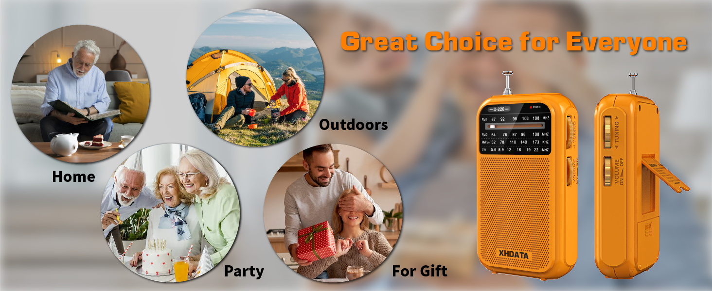 radios for home and outdoor