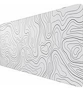 Gaming Mouse Pad, Large Pad with Non-Slip Rubber Base, Waterproof Mousepad with Stitched Edges, X...