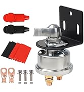 FASTSTORM 200A High Current Master Battery Disconnect Switch,12-48V Battery Power Cut Off Isolato...