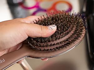 FRAMARLICIOUS no tangle hair brush soft hair brush soft brush for hair wet detangler hair brush