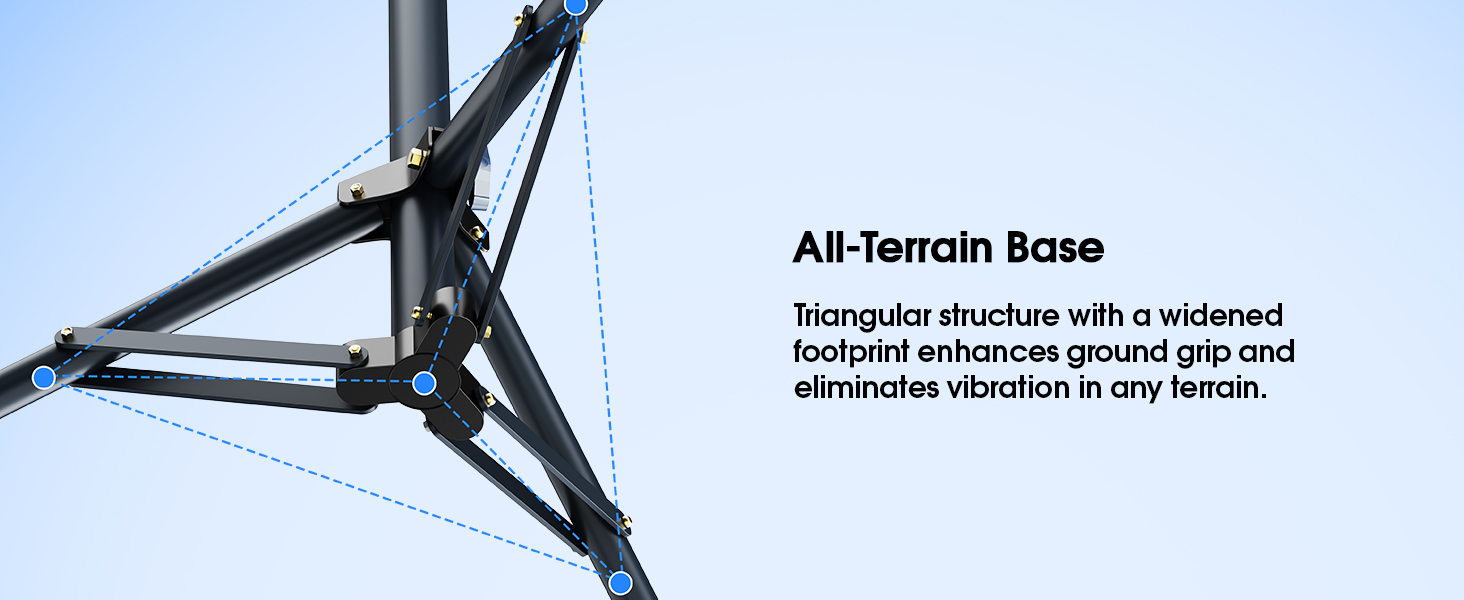 foldable starlink tripod for rv travel
