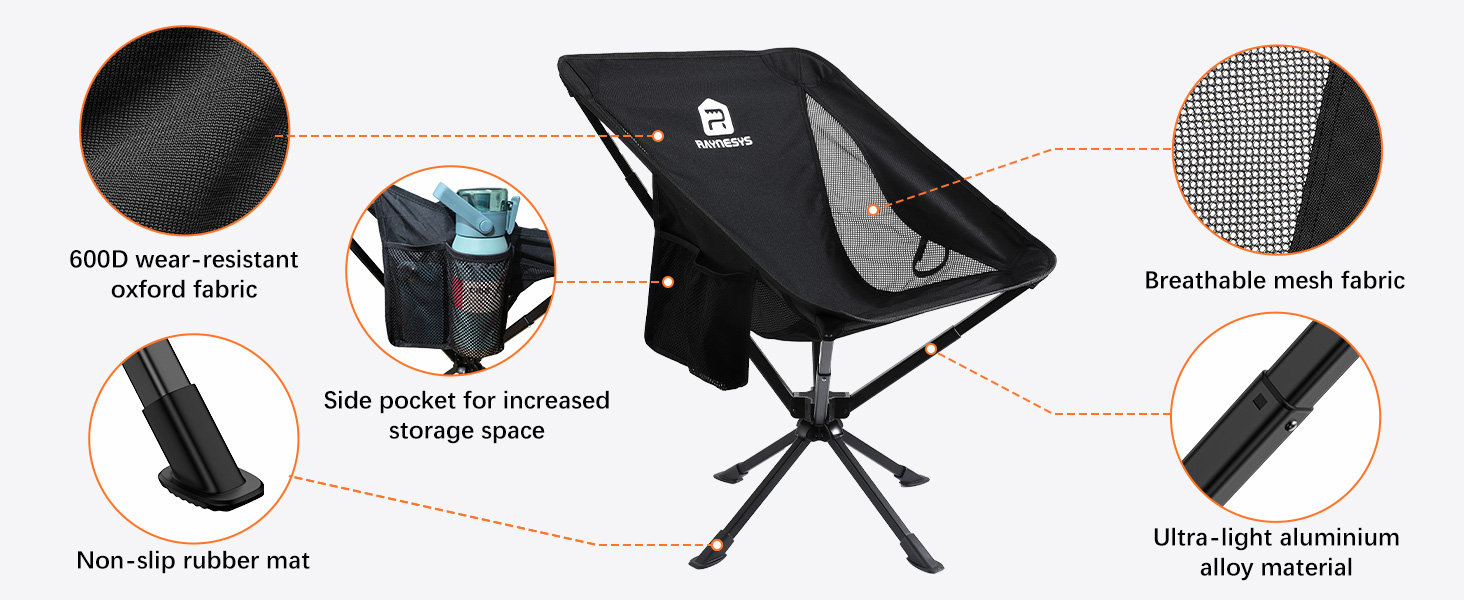 camping chairs