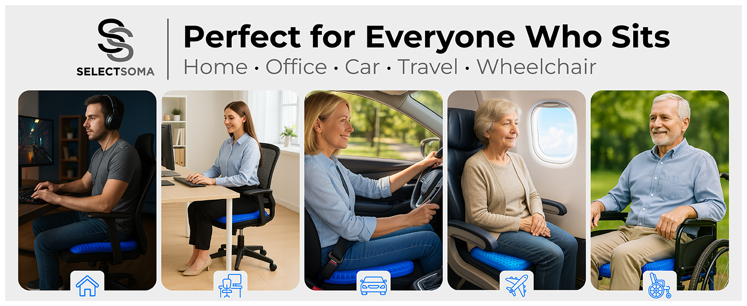 perfect cushion for everyone who sits