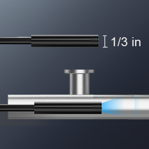 endoscope camera with light