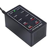 65W 10-Port Charging Station (6×USB-C + 4×USB-A), Desktop Wall Charger Compatible with iPhone 16 ...