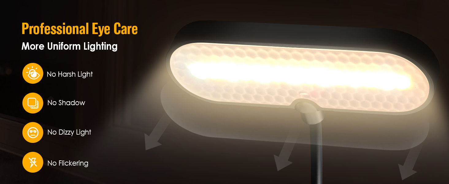 Professional Eye Care Book Light,No Harsh?No Shadow?No Dizzy?No Flickering