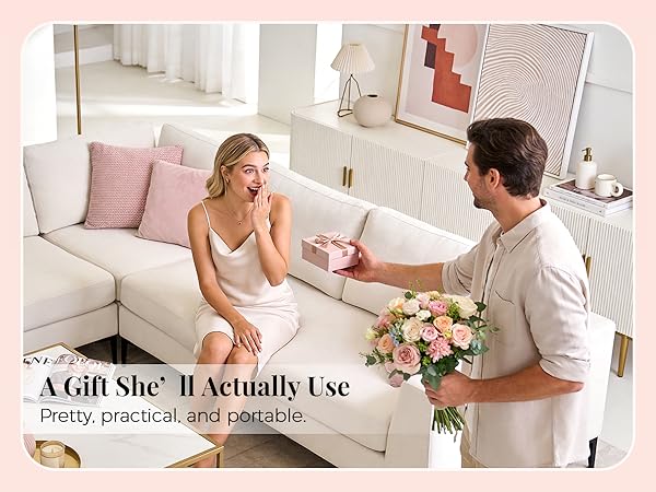 A Gift She&amp;#39; ll Actually Use Pretty. practical, and portable.