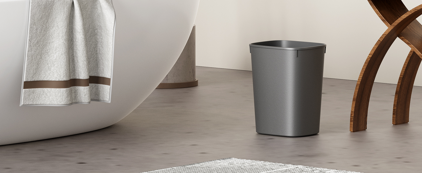 Bathroom trash can
