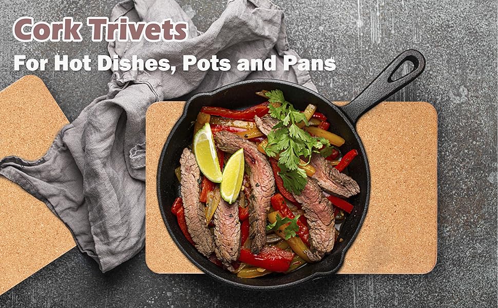 cork trivets for hot dishes