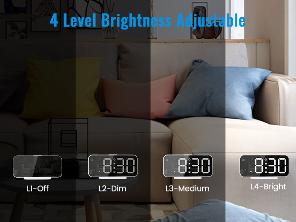 4 Level Brightness
