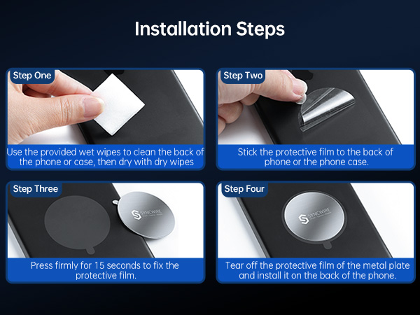 magnetic phone mount holder car air vent