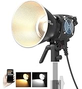 ZHIYUN MOLUS B100 100W COB LED Video Light 2700K-6500K CRI 96+ TLCI 96+ 20600 Lux/1M App Control ...