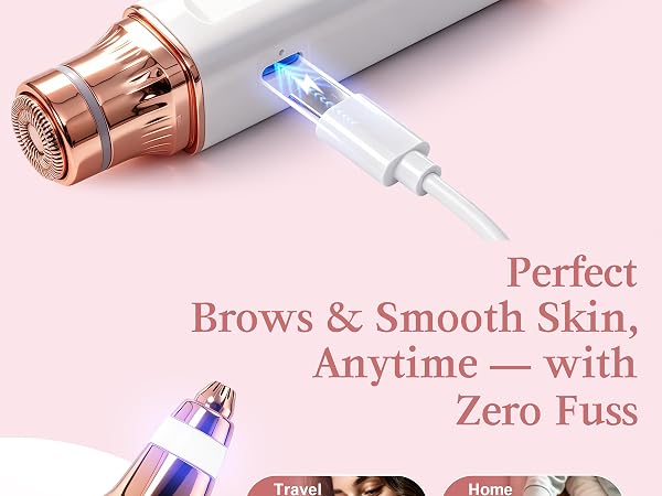 Eyebrow Trimmer and Facial Hair Remover