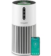 Vacqueen WiFi Air Purifiers for Bedroom Home, Up to 1800 Ft² Hepa Air Purifier, Air Purifier with...