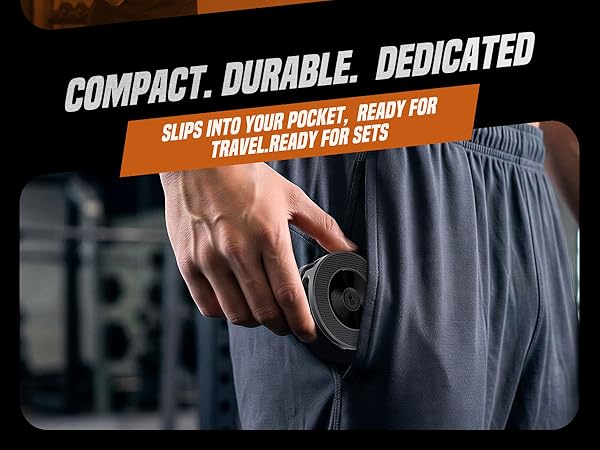 Pocket Sized: No bulky tripods. Compact design slips into your pocket, ready for every set.