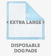 Paw Inspired Extra Large Puppy Pads in bulk | XL Dog Pads | Dog Pee Pads | Puppy Training Pads, P...