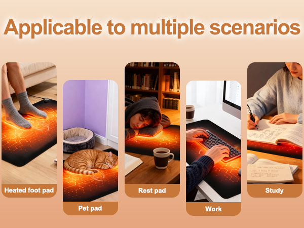 heated desk mat
