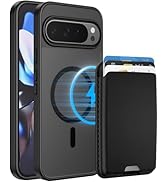 Magnetic for Google Pixel 10 Pro XL &amp; 9 Pro XL Case (Compatible with MagSafe) with Detachable Wal...