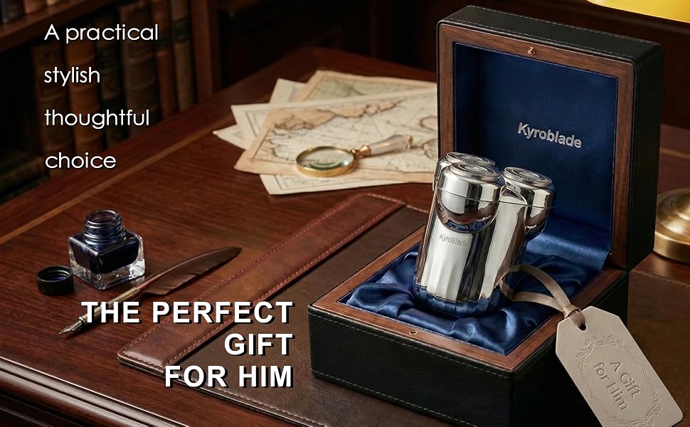 Stylish mini grooming kit making the perfect thoughtful gift for husband father or boyfriend